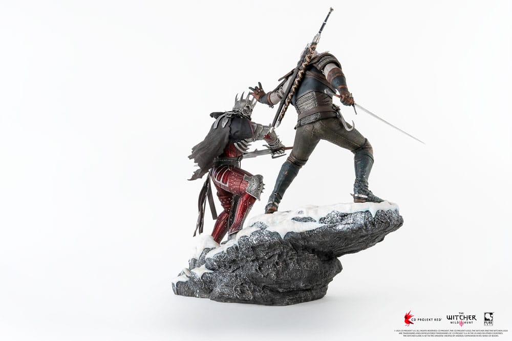 The Witcher 3: Wild Hunt Statue 1/6 Diorama Geralt vs Eredin 50 cm