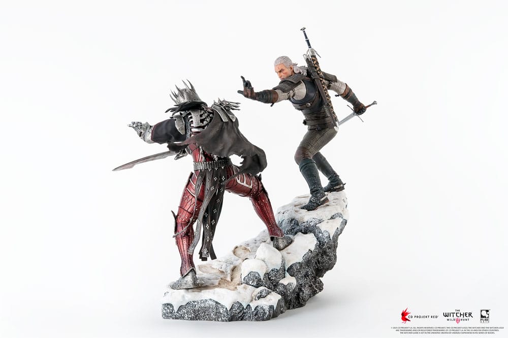 The Witcher 3: Wild Hunt Statue 1/6 Diorama Geralt vs Eredin 50 cm
