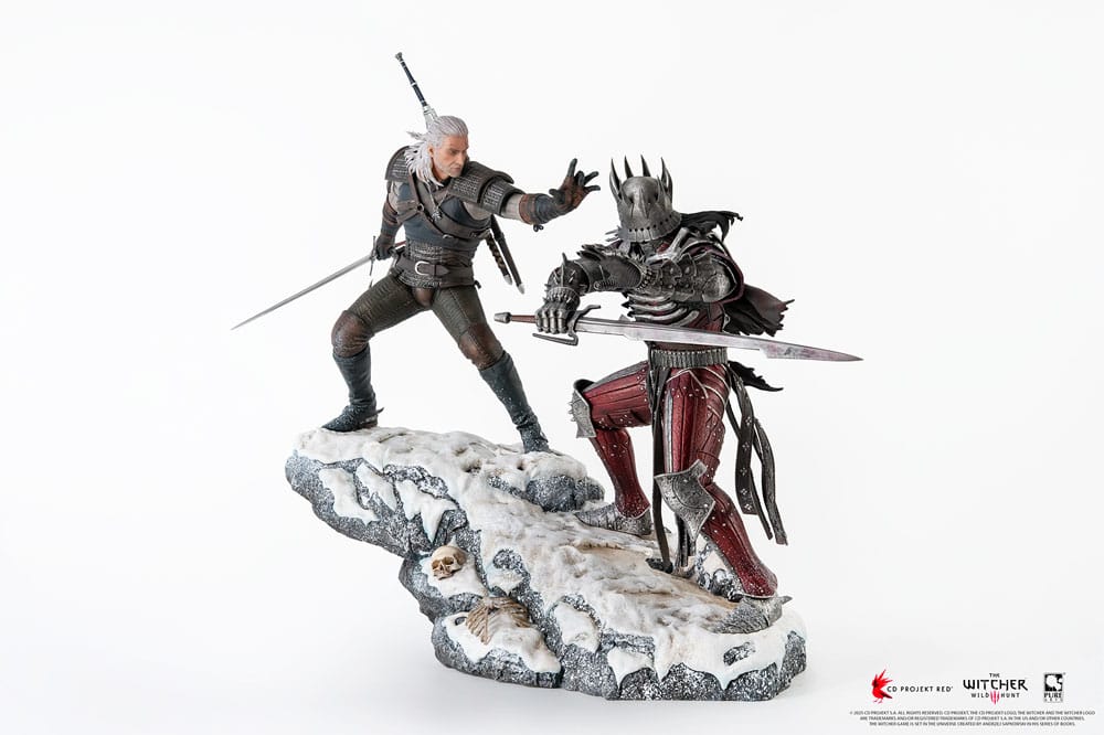 The Witcher 3: Wild Hunt Statue 1/6 Diorama Geralt vs Eredin 50 cm
