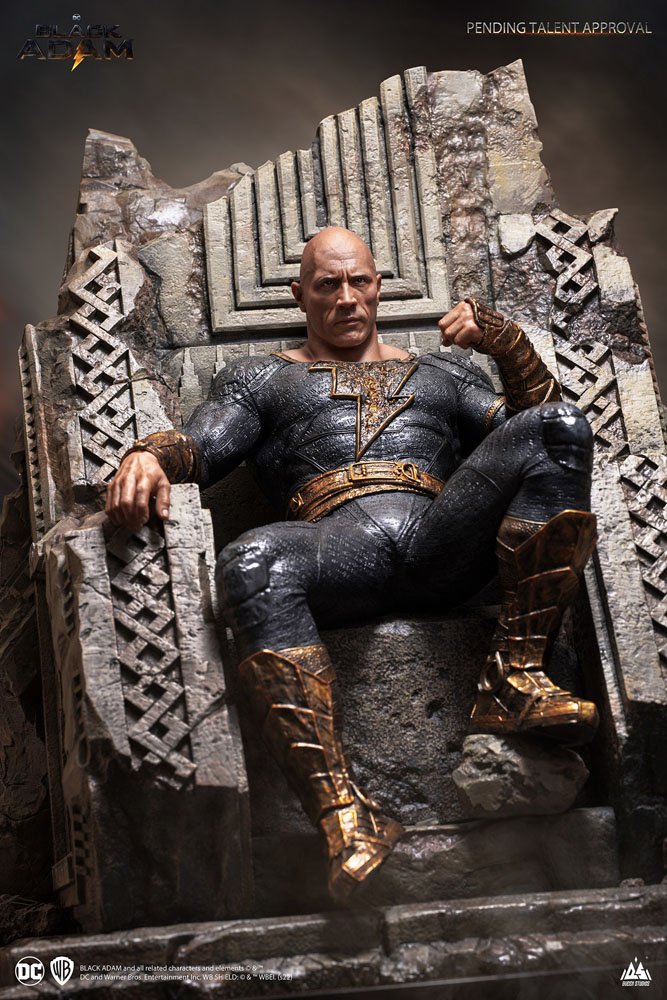 Black Adam Statue 1/4 Black Adam On Throne 53 cm