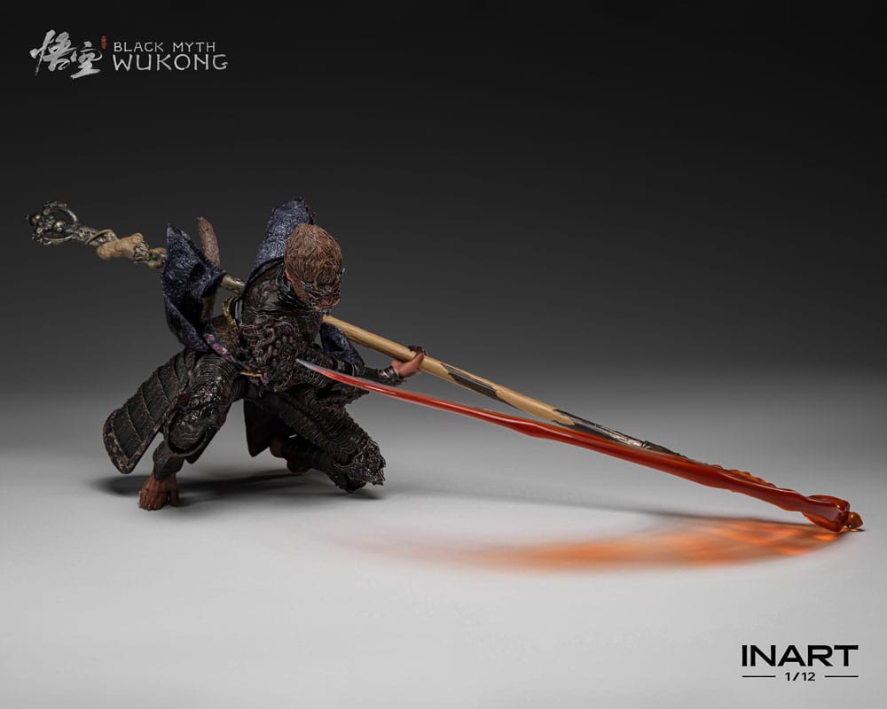 Black Myth: Wukong Action Figure 1/12 The Destined One in the Bronze Armor Set Deluxe Ver. 16 cm