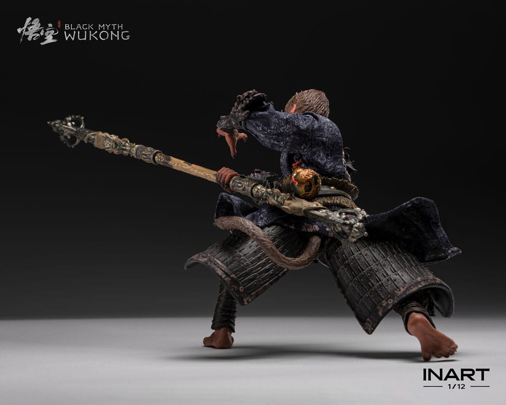 Black Myth: Wukong Action Figure 1/12 The Destined One in the Bronze Armor Set Deluxe Ver. 16 cm
