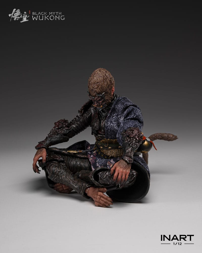 Black Myth: Wukong Action Figure 1/12 The Destined One in the Bronze Armor Set Deluxe Ver. 16 cm