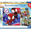 Spidey and His Amazing Friends Children's Jigsaw Puzzle (3 x 49 pieces)