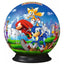 Sonic - The Hedgehog 3D Puzzle Characters Puzzle Ball (72 Pieces)