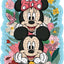 Disney WOODEN Jigsaw Puzzle Mickey & Minnie (300 pieces)