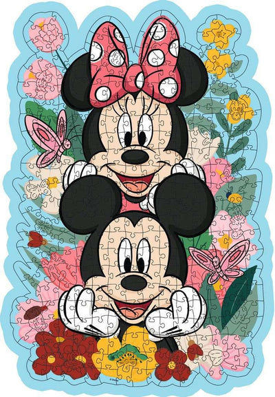 Disney WOODEN Jigsaw Puzzle Mickey & Minnie (300 pieces)