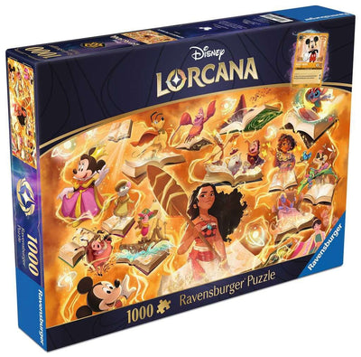 Disney Lorcana Jigsaw Puzzle Glimmers of the Realm: Amber (1000 pieces)
