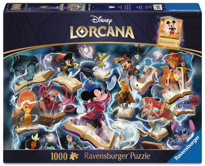 Disney Lorcana Jigsaw Puzzle Glimmers of the Realm: Steel (1000 pieces)