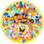SpongeBob SquarePants Round Jigsaw Puzzle Welcome to Bikini Bottom (500 pieces)