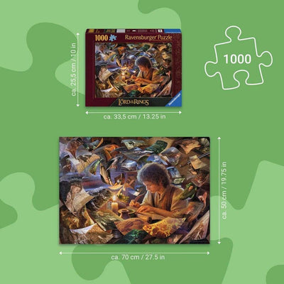 The Lord of the Rings Jigsaw Puzzle Frodo's Journey (1000 Pieces) - Damaged packaging