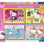 Hello Kitty Puzzle 4-Pack Let's Go, Hello Kitty! (4x100 Pieces)