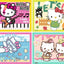 Hello Kitty Puzzle 4-Pack Let's Go, Hello Kitty! (4x100 Pieces)