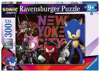 Sonic Prime Children's Jigsaw Puzzle XXL New York City (300 pieces)