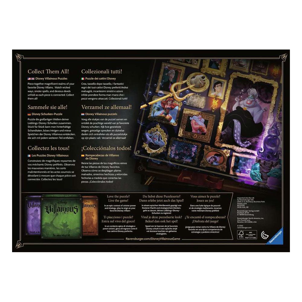 Disney Villainous Jigsaw Puzzle Hades (1000 pieces)