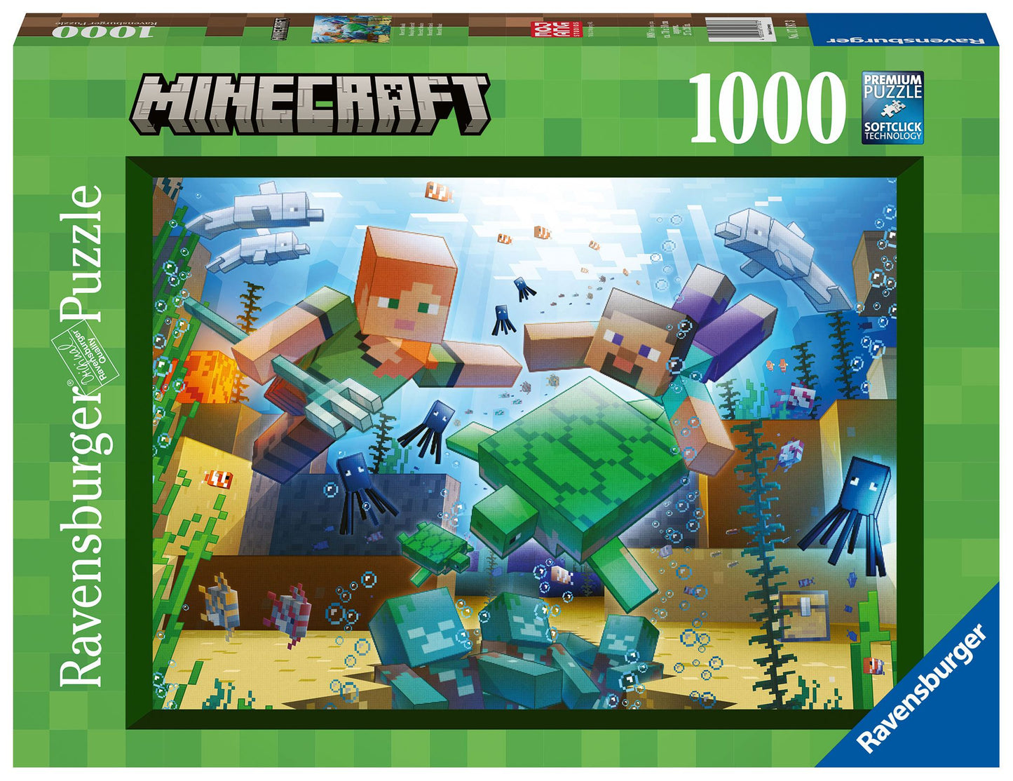 Minecraft Jigsaw Puzzle Minecraft Mosaic (1000 pieces)