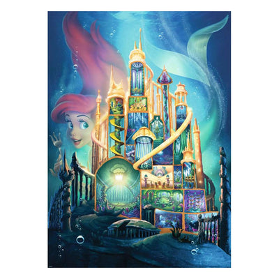 Disney Castle Collection Jigsaw Puzzle Ariel (The Little Mermaid) (1000 pieces)