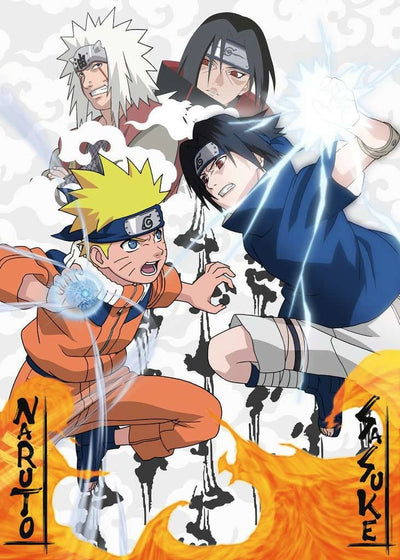 Naruto Jigsaw Puzzle Naruto vs. Sasuke (1000 pieces)