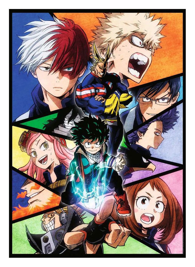 My Hero Academia Jigsaw Puzzle Collage (1000 pieces)