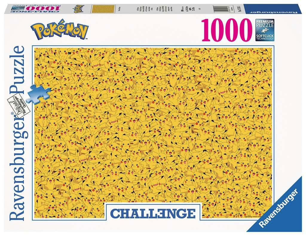 Pokémon Challenge Jigsaw Puzzle Pikachu (1000 pieces)