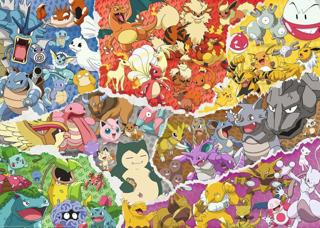 Pokémon Jigsaw Puzzle Pokémon Adventure (1000 pieces)