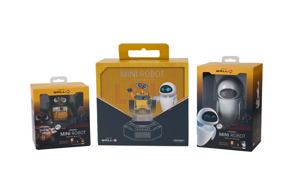 Wall-E Interactive Mini Robots 2 Pack Wall-E &amp; Eve *English version*
