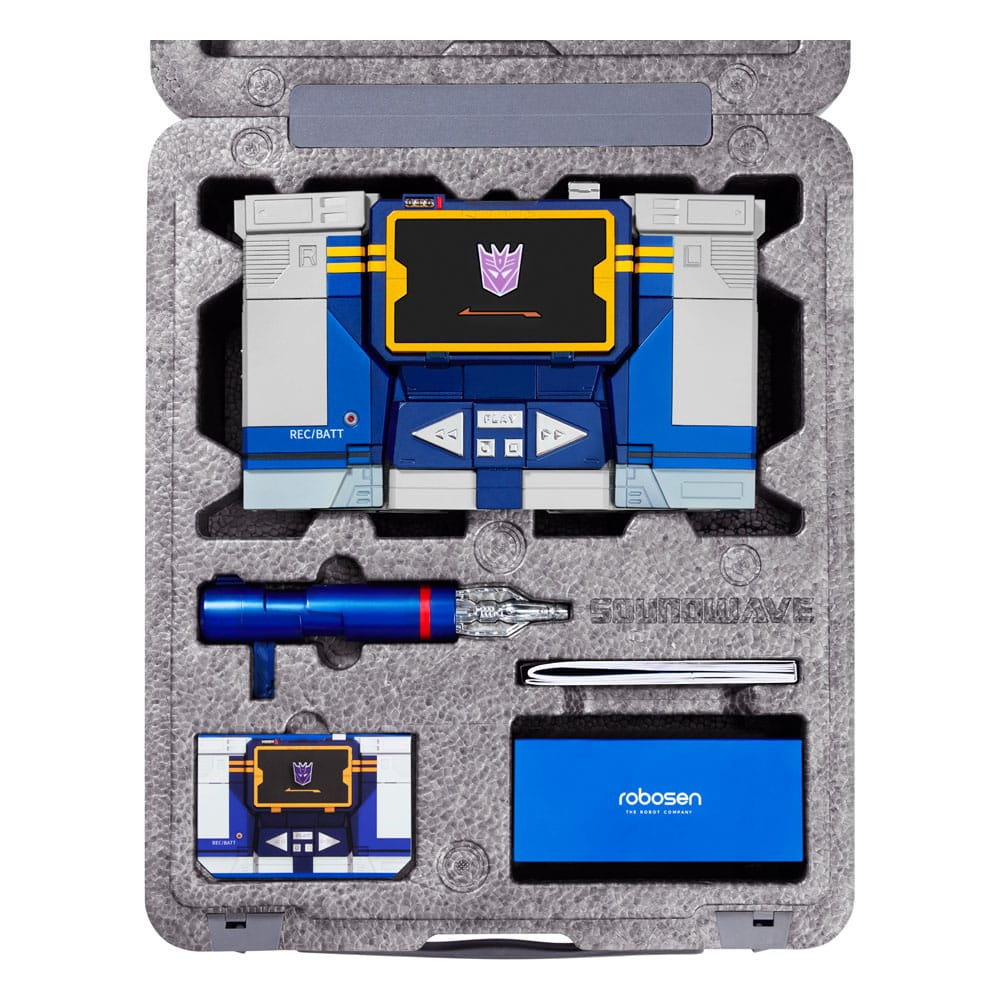 Transformers Interactive Robot Soundwave G1 Flagship 36 cm - Damaged packaging