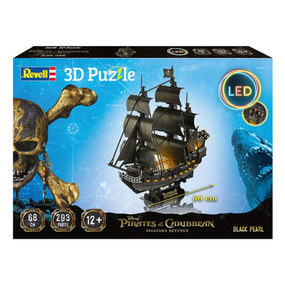 Pirates of the Caribbean: Dead Men Tell No Tales 3D Puzzle Black Pearl LED Edition