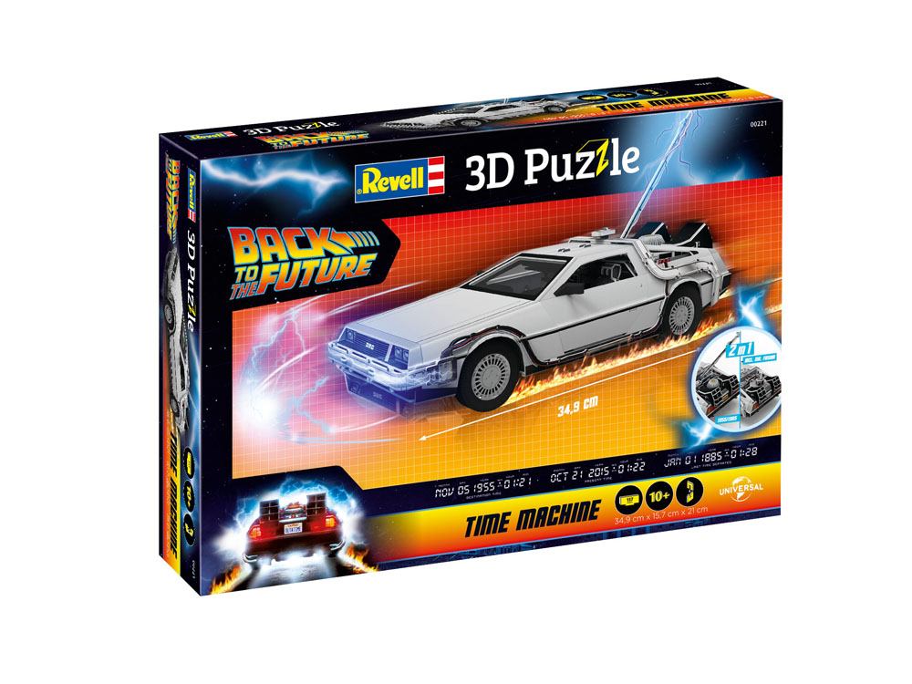 Back to the Future 3D Puzzle Time Machine