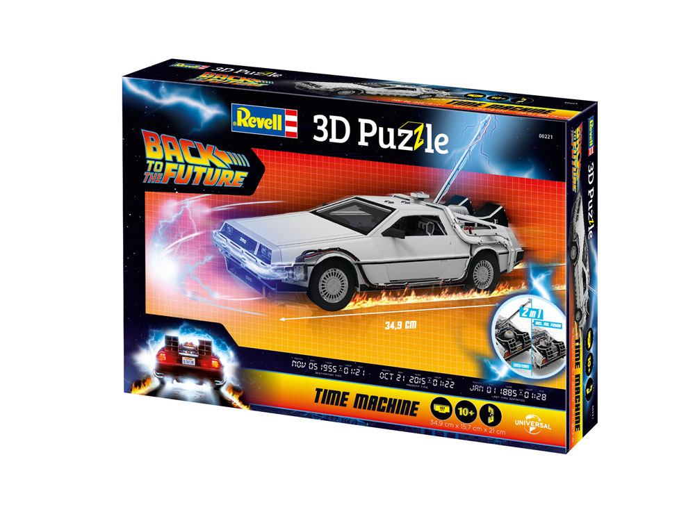 Back to the Future 3D Puzzle Time Machine