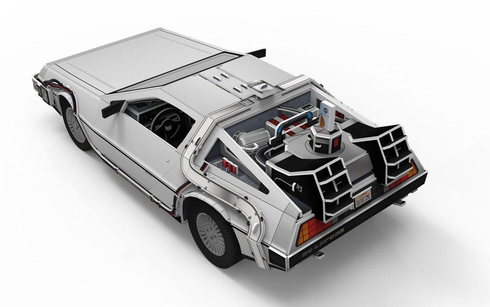 Back to the Future 3D Puzzle Time Machine