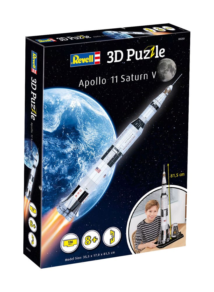 NASA 3D Puzzle Apollo 11 Saturn V 81 cm