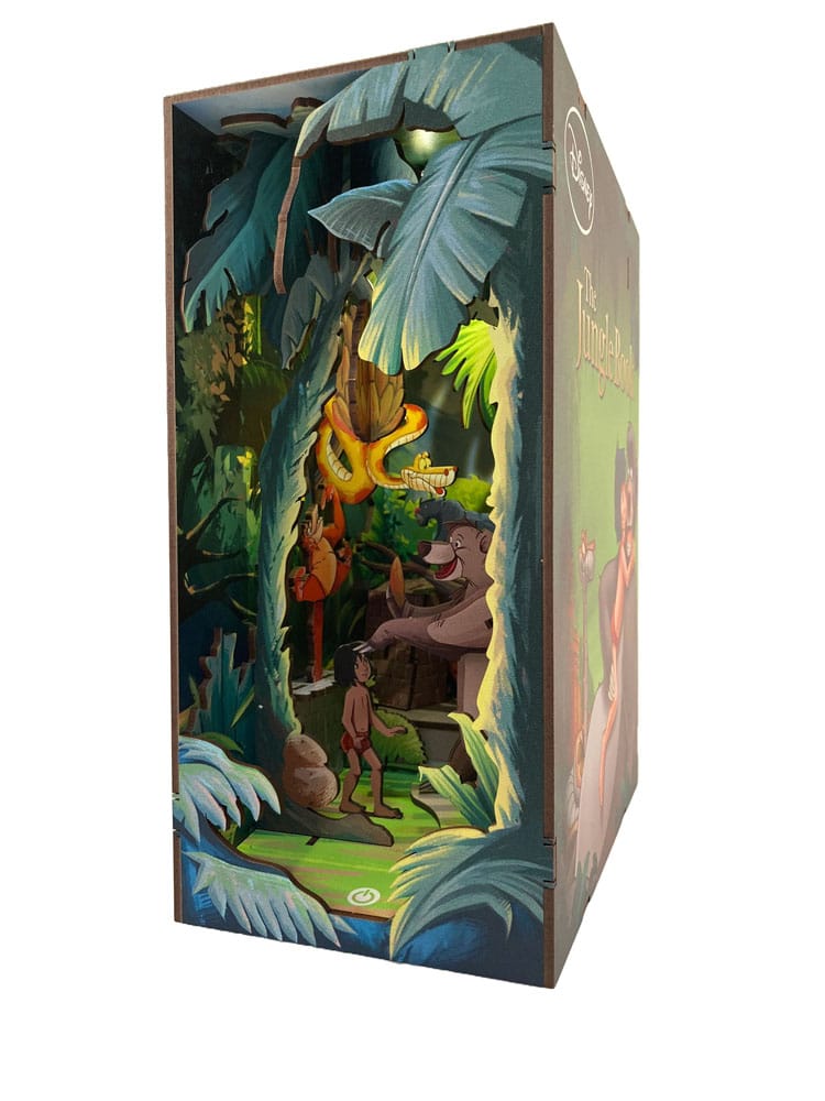Disney Tiny Adventures Book Nook Mini Diorama The Jungle Book 23 cm