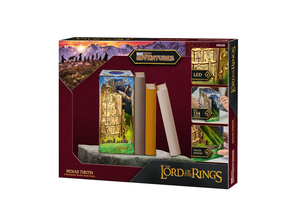 The Lord of the Rings Tiny Adventures Book Nook Mini Diorama Minas Tirith 23 cm