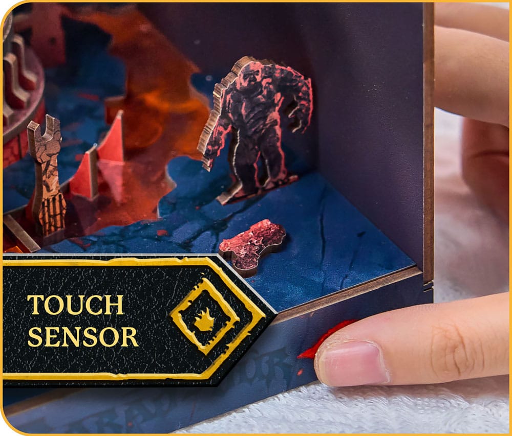 The Lord of the Rings Tiny Adventures Book Nook Mini Diorama Barad-Dûr 23 cm