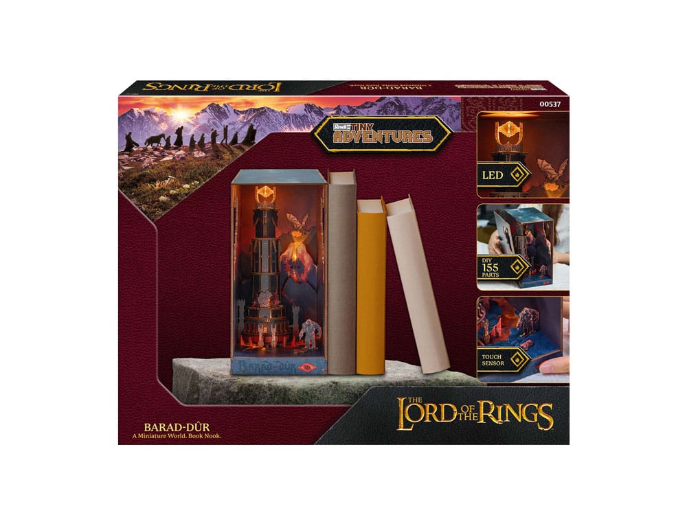 The Lord of the Rings Tiny Adventures Book Nook Mini Diorama Barad-Dûr 23 cm