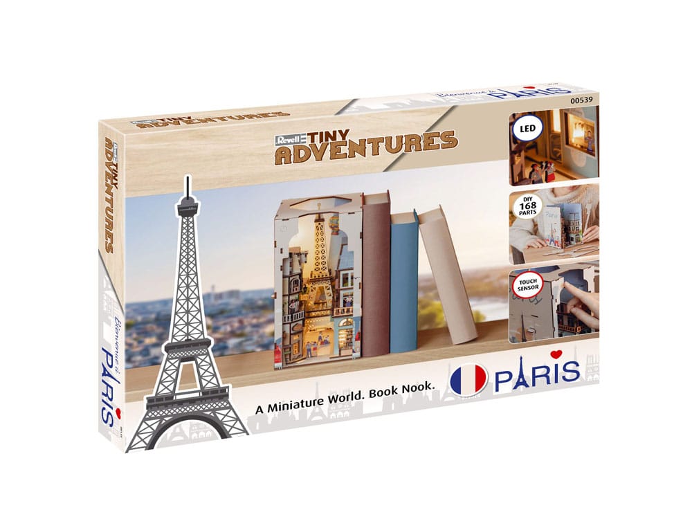 Paris Tiny Adventures Book Nook Mini Diorama 23 cm