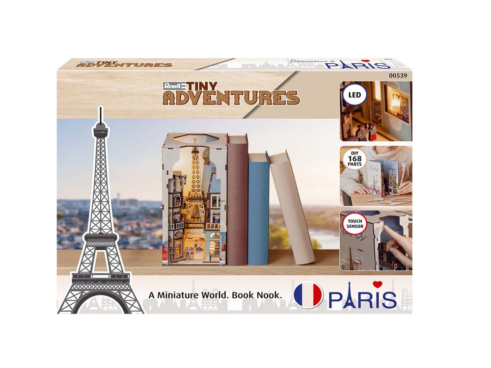 Paris Tiny Adventures Book Nook Mini Diorama 23 cm