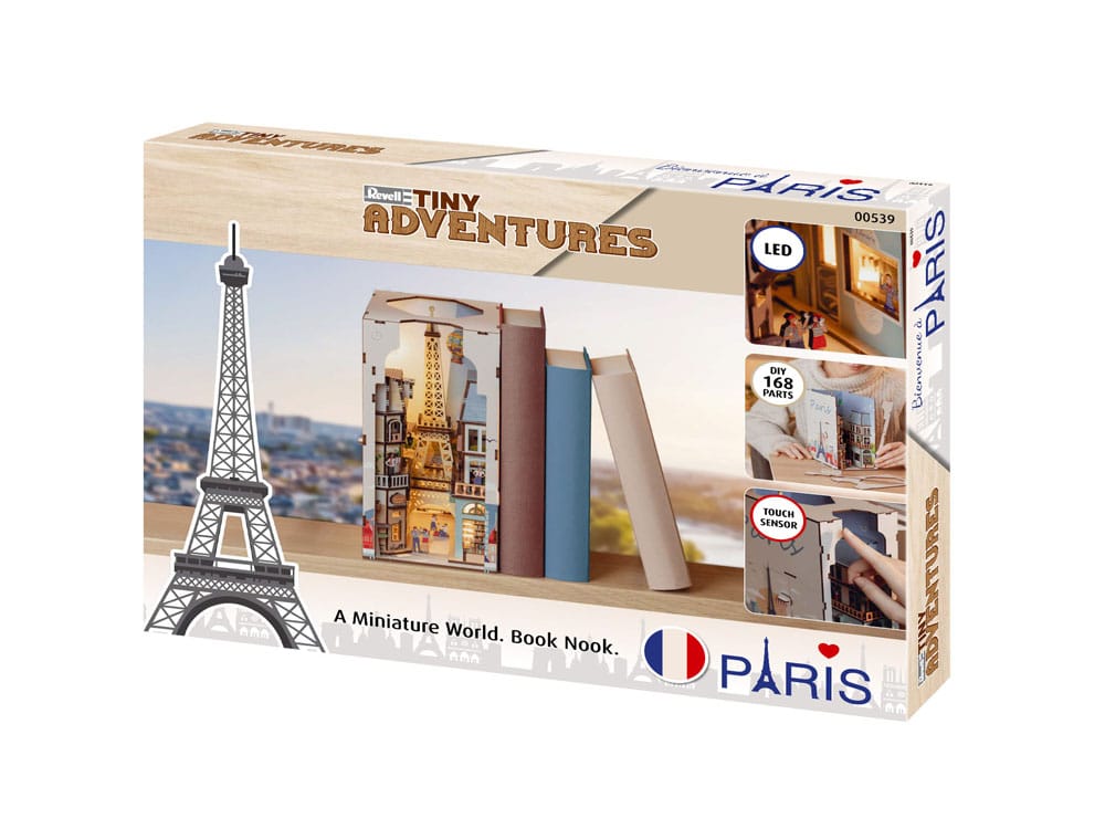Paris Tiny Adventures Book Nook Mini Diorama 23 cm