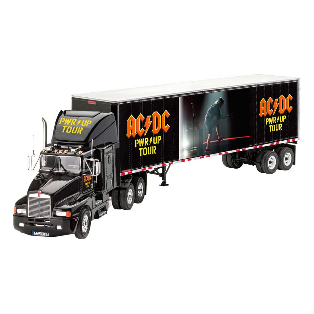 AC/DC Model Kit Gift Set Tour Truck & Trailer 55 cm