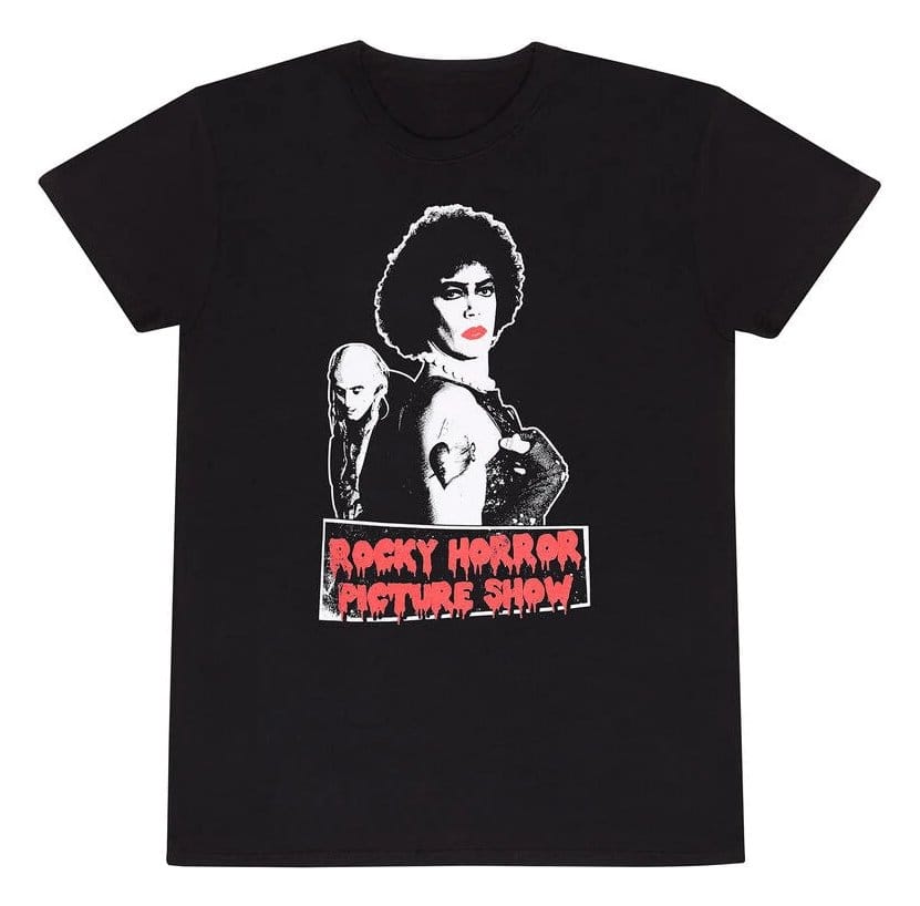 The Rocky Horror Picture Show T-Shirt Frank N Niff Black