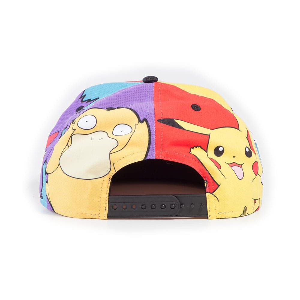 Pokémon Snapback Cap Multi Pop Art