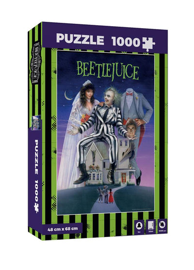 Beetlejuice Jigsaw Puzzle Movie Poster