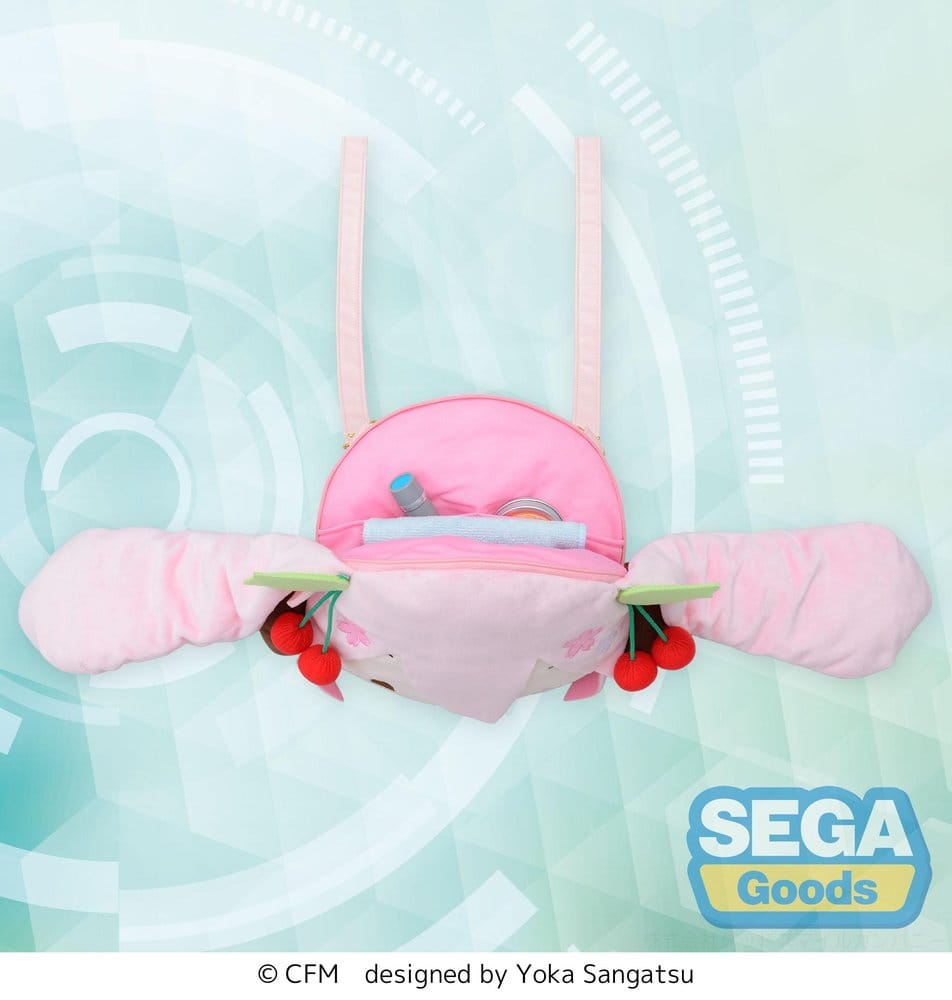 Character Vocal Series 01: Hatsune Miku fuwa petit Shoulder Bag Sakura Miku Face (M)