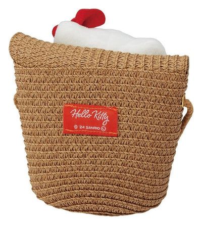 Sanrio Shoulder Bag Hello Kitty Straw