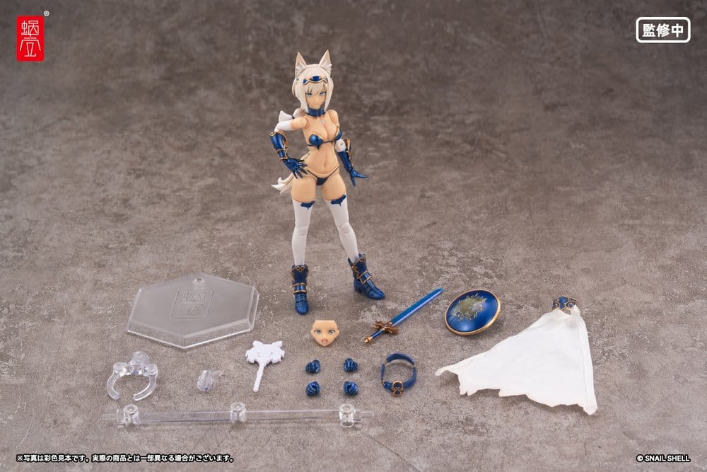Original Character Action Figure Kit 1/12 RPG-05 Hero Wolf  16 cm