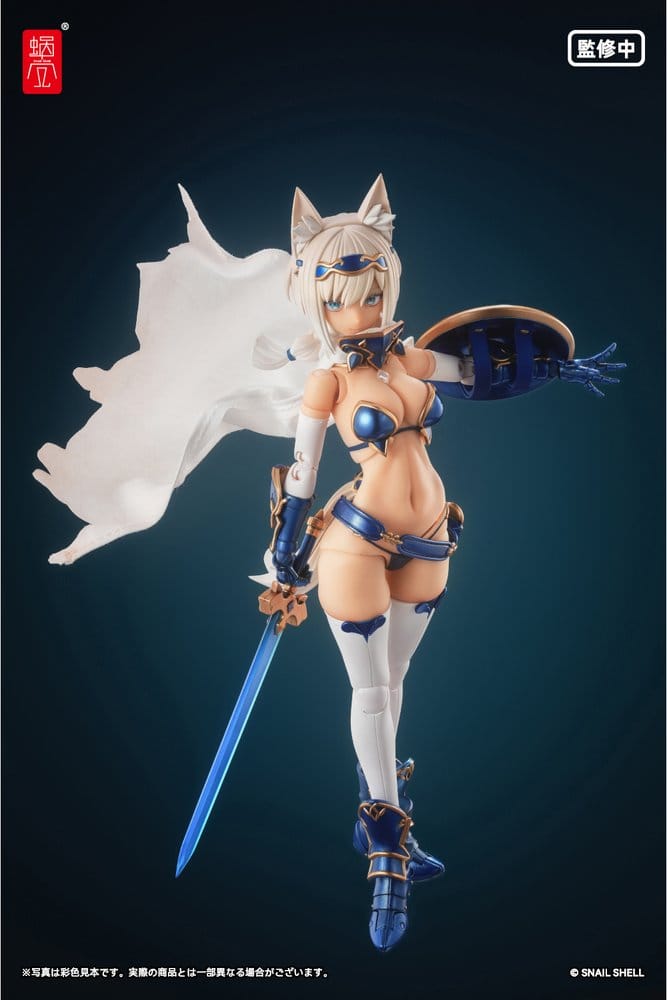 Original Character Action Figure Kit 1/12 RPG-05 Hero Wolf  16 cm
