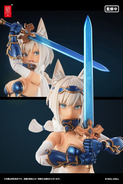 Original Character Action Figure Kit 1/12 RPG-05 Hero Wolf  16 cm