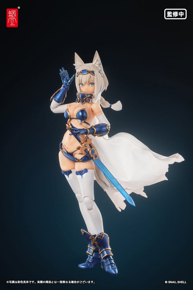 Original Character Action Figure Kit 1/12 RPG-05 Hero Wolf  16 cm