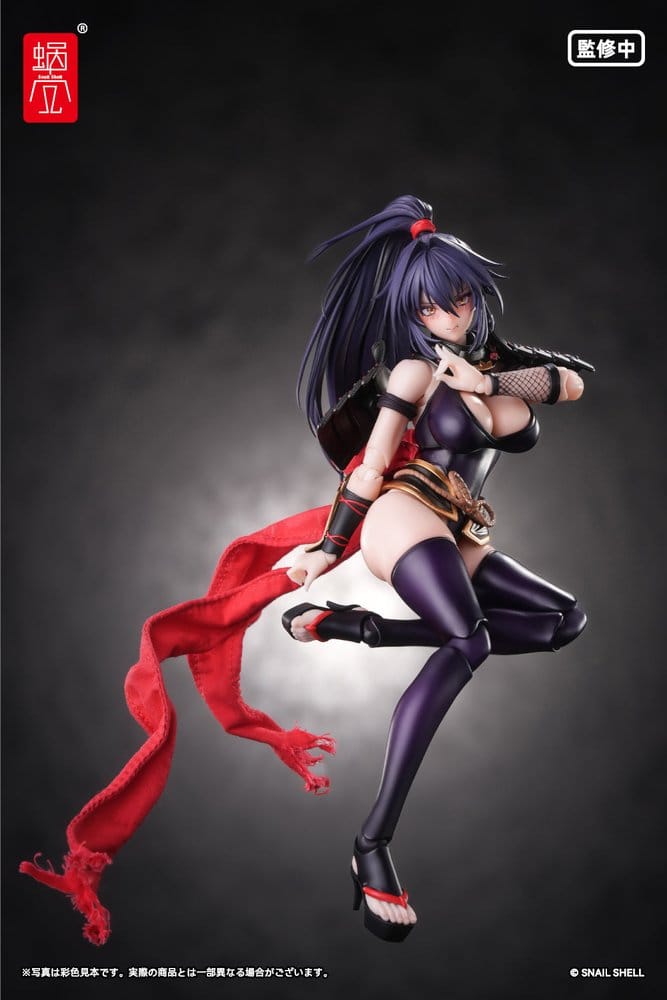 Original Character Action Figure 1/12 RPGEX-10 Kunoichi Reppuu 16 cm